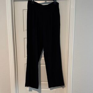 Soho Apparel Classic Black Wide Leg Pants